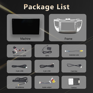 Maisimei 9 "Radio de coche Auto navegación Multimedia para <span class=keywords><strong>Huyundai</strong></span> Tucson 3/IX35 2015-2018 DSP GPS Unidad Central marco Video pantalla táctil - Product Image 3