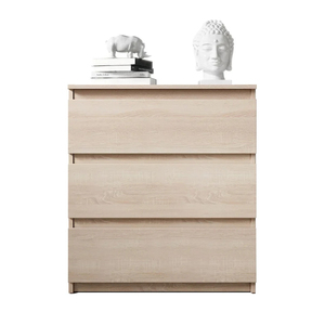 Meubles de maison, commode à 3 tiroirs en <span class=keywords><strong>bois</strong></span> de style simple, pour chambre à coucher - Product Image 4