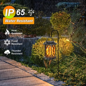 Lámpara Decorativa Solar con Efecto de Llama, IP65 Impermeable, para Jardín y Exteriores - Product Image 1