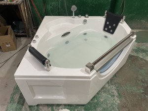 Rokbath K-8922 recteur forme baignoire coin <span class=keywords><strong>SPA</strong></span> bain à remous <span class=keywords><strong>massage</strong></span> <span class=keywords><strong>deux</strong></span> personnes avec bulle d'air - Product Image 4