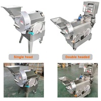 Máquina Comercial de Alta Calidad para Cortar Verduras y Frutas, Rebanadora, Trituradora, Picadora de Papas Fritas, Zanahoria, Cebolla, Cortadora de Papas, Picadora para Ensaladas