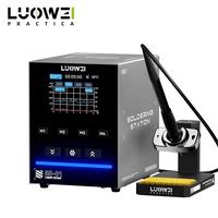 LUOWEI LW-SS01 200W Stasiun Solder Digital Pintar dengan Layar Digital untuk Perbaikan Ponsel, PC, Motherboard, PCB, Chip, IC, Alat Solder