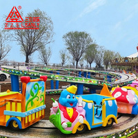 Manège Sanly pour attraction de fête foraine, manèges mini-shuttle, train électrique à thème animalier pour enfants, mini-roller coaster à vendre
