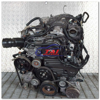 Moteur Complet 4 Cylindres 4D56T Diesel Turbo Japonais pour Mitsubishi Pajero L200 L300