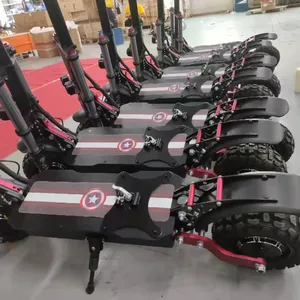 Freezway-patinete eléctrico R1 E para adultos, scooter de 5600W, motor dual de alta velocidad, 85 km/h, neumático de 11 pulgadas, todoterreno, China