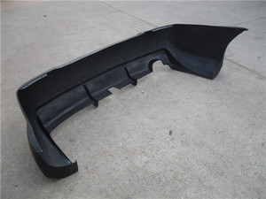 YH ชุดบอดี้คิทไฟเบอร์ไฟเบอร์กลาสสีขาวสำหรับ Lancer <span class=keywords><strong>EVO</strong></span> <span class=keywords><strong>5</strong></span> 6กันชนหลังสไตล์ - Product Image 2