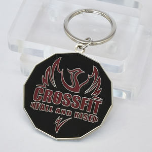 Portachiavi personalizzato in metallo 3D 2D in lega di zinco con Logo unico a forma di portachiavi in smalto - Product Image 4