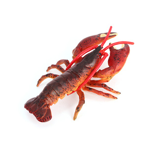 Effen Pvc Simulatie Zeeleven Model Plastic Pauw Bidsprinkhaan Garnaal Boston Kreeft Mariene Figuren Oceaandieren Beeldjes Speelgoed - Product Image 6
