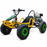 Go Kart Todoterreno de Alta Resistencia con Motor de Gasolina de 212 CC y Neumáticos de 8 Pulgadas para Recreación al Aire Libre
