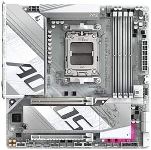 Placa Base GIGABYTE B850M <span class=keywords><strong>AORUS</strong></span> Elite WIFI6E ICE AMD <span class=keywords><strong>AM5</strong></span> LGA 1718 MATX DDR5 M.2 PCIe 5.0 USB-C 2.5GbE LAN EZ-Latch Nueva 128GB - Product Image 4