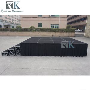 เวทีกันลื่นสีดำเวทีมีกระโปรงที่มั่นคงเวทีสำหรับโชว์ - Product Image 4
