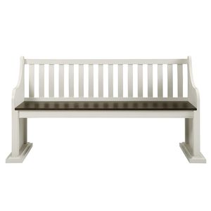 DB Joanna Banc blanc avec dossier Chaise de salon élégante - Product Image 3