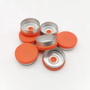 Lật nhôm nhựa con dấu Mũ lọ thủy tinh ChaI <span class=keywords><strong>20mm</strong></span> Nhôm niêm phong nắp nhựa - Product Image 1