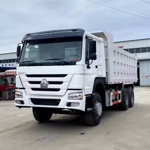 Howo 6x4 12 ruedas 16-20 metros cúbicos Euro 2 diésel nueva dirección izquierda motor Weichai caja de cambios rápida camión volquete minero a la venta - Product Image 2