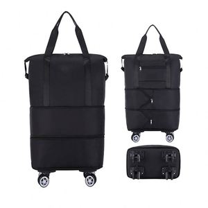 Bolsa de Gimnasio Impermeable con Logotipo Personalizado, Mochila Grande de Lujo, Bolsas Plegables Grandes para Viajes al Aire Libre, Bolsa de Lona de PVC con Cierre - Product Image 3