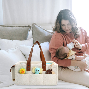 Prezzo di fabbrica Teddy Caddie eco-friendly pannolino per bambini Tote Bag <span class=keywords><strong>morbido</strong></span> Organizer - Product Image 5