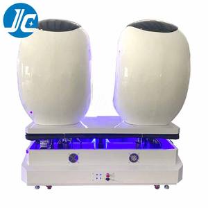 Jeu facile de la coquille VR VR 2 d'oeufs de chaise des sièges 9D de l'arcade VR 360 de cinéma d'opération de parc d'attractions avec l'effet spécial - Product Image 5