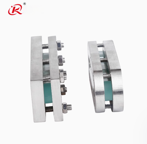 खाद्य ग्रेड लंबे आयताकार तेल स्तर संकेतक स्टेनलेस स्टील 304 सैनिटरी/आयताकार दृष्टि ग्लास - Product Image 3