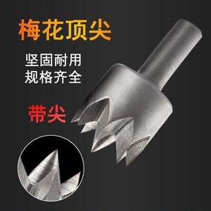 <b>Woodworking</b> Miniature Straight Shank <b>Tool</b> Plum Blossom Top Lathe Chuck Buddhist Beads Chuck Top Tailstock <b>Tool</b> Extended Shaft - Product Image 1