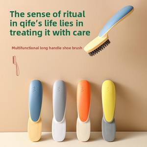 Small Handheld Silicone Shoe <b>Washing</b> <b>Brush</b> Convenient Laundry Gadget for Home Use for Cleaning Shoes Clothing House Surfaces - Product Image 5