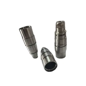 CNC Machined Multi-Material Fuel Nozzle Nut Options In Steel Stainless Brass Copper Precious Metals With Brass Material