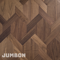 Parquet en chevrons en noyer noir pour projets résidentiels et commerciaux de prestige