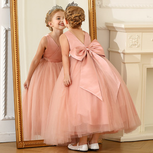 MQATZ Vestido de Princesa <span class=keywords><strong>para</strong></span> Niña de Flores Vestido de Fiesta y Gala <span class=keywords><strong>para</strong></span> <span class=keywords><strong>Niñas</strong></span> - Product Image 1
