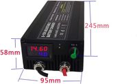 Chargeur de batterie réglable Kunavaro AC 100-240V 0-15V 0-40A 512W pour batteries LiFePO4, plomb-acide, AGM, GEL et lithium