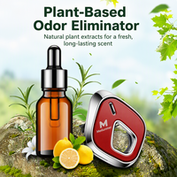 Diffuseur d'arômes liquide portable pour tableau de bord de voiture, design géométrique moderne en plastique, parfum longue durée, élimination des odeurs, vente en gros