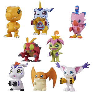 Figuras de Acción de PVC de 3-4 cm de Capsule <span class=keywords><strong>Agumon</strong></span>, Palmon, Patamon, Piyomon, Pukamon y Gomamon, Unisex, al por Mayor, de Japón, para Mayores de 12 Años - Product Image 4