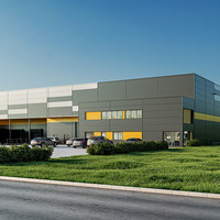 Edificios Metálicos Prefabricados de Diseño Moderno con Certificación CWB, Almacenes de Acero, Talleres, Fábricas, Oficinas, Estructuras Industriales