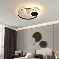 Nouveau design créatif suspension nordique plafonnier lustre moderne mince led plafonnier pour chambre maison maison