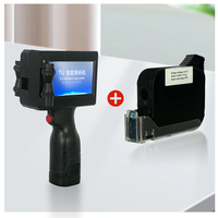 Imprimante jet d'encre portable haute qualité 12,7 mm XP600 à séchage rapide, écran tactile, alimentée par batterie, affichage de la date d'expiration pour étiquettes