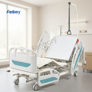 Cama de Recuperación Manual de Cinco Funciones para Pacientes Críticamente Enfermos, Cama Médica de Alta Calidad, Camas para UCI - Product Image 3