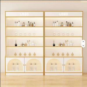 Vitrine de présentation de cosmétiques en vente chaude 2025, vitrine de salon de beauté, vitrine de présentation de produits de soin de la peau, étagères en verre, étagères multi-niveaux - Product Image 6