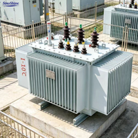 Transformateur immergé dans l'huile SinoShine 630 kVA 1000 kVA, 10 kV 0,4 kV, refroidissement ONAN, haute efficacité, certifié IEC60076, fiable