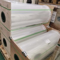 Etiquetas de Papel Adhesivo de Vinilo Blanco Brillante, Resistentes al Agua, Imprimibles con Impresora Láser, Rollo Jumbo, 3 Hojas en Blanco para Impresora Láser