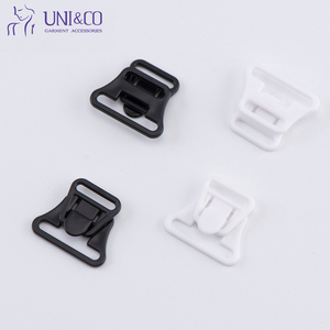Attache de soutien-gorge d'allaitement en plastique, directement de l'usine, noir et blanc, clip de maternité, quincaillerie de lingerie à dégagement rapide, vente en gros - Product Image 1