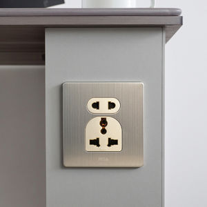 <span class=keywords><strong>MGA</strong></span> vente directe d'usine Nouveau design Prise universelle argent et or avec logo personnalisé - Product Image 3