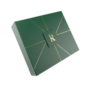 Selling <b>Square</b> Packing Kraft Paper Gift Box Linen Custom Paper Packaging Box Rolling Double Open Jewelry Box - Product Image 1
