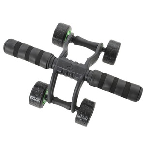 Rueda Abdominal de 4 Ruedas, Verde, de Plástico, Equipo de Fitness para Ejercicios Abdominales, Unisex, Uso en Exteriores, Origen Yiwu - Product Image 2