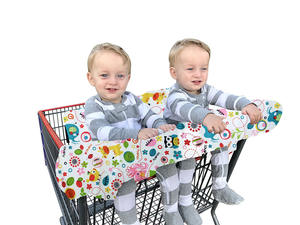 BSCI <span class=keywords><strong>carrito</strong></span> de compras funda de asiento <span class=keywords><strong>carrito</strong></span> de compras asiento coshion doble <span class=keywords><strong>carrito</strong></span> de compras cubierta para bebé - Product Image 3