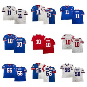 Camiseta de Rugby Estilo Vintage para Hombre, Eli Manning, Phil Simms, Tiki Barber, <span class=keywords><strong>Harry</strong></span> Carson, Lawrence <span class=keywords><strong>Taylor</strong></span>, Carl Banks, Tallas S - 3XL - Product Image 1