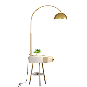 Thiết kế cảm giác cá đèn ánh sáng sofa sang trọng cafe ngăn kéo lưu trữ phòng ngủ cạnh giường ngủ tích hợp đèn đứng cho phòng khách E27 - Product Image 6