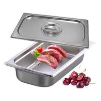 SUNMAX Hôtel Buffet Diverses Tailles En Acier Inoxydable Gn Alimentaire Pan Commercial Restaurant École Cantine Conteneur Alimentaire Service Pan