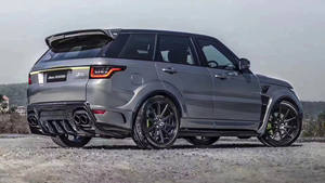 Runde ASPEC Style CF & FRP Kit de carrosserie large pare-chocs avant pare-chocs arrière jupe latérale garde-boue pour <span class=keywords><strong>Land</strong></span> <span class=keywords><strong>Rover</strong></span> RANGE ROVE SPORT 2014-2017 - Product Image 5