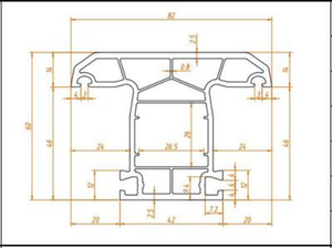 Profils de fenêtres en PVC EKO Mold, produits de haute qualité, moulures de fenêtres fabriquées en Chine, fabricant d'usine à <span class=keywords><strong>Hubei</strong></span> <span class=keywords><strong>Huangshi</strong></span> - Product Image 3
