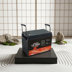 Batterie LiFePO4 OEM ODM 12V 200Ah 300Ah 400Ah, pack de batteries au phosphate de fer et de lithium rechargeable, batterie solaire - Product Image 1