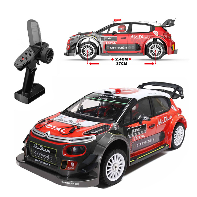MJX Hyper Go 7303 1:7th C3 World Rally Car Model 60Km/h Brushless RC High Speed Racing Car