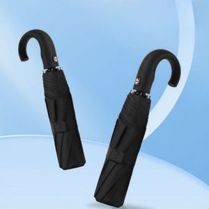 Sombrilla Automática UV de Alta Calidad, Impermeable y Resistente al Viento, con Diseño Minimalista, Plegable en Tres Partes para Viajes - Product Image 1